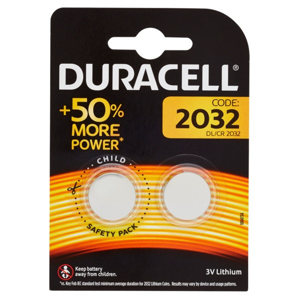 duracell dl 2032 battery